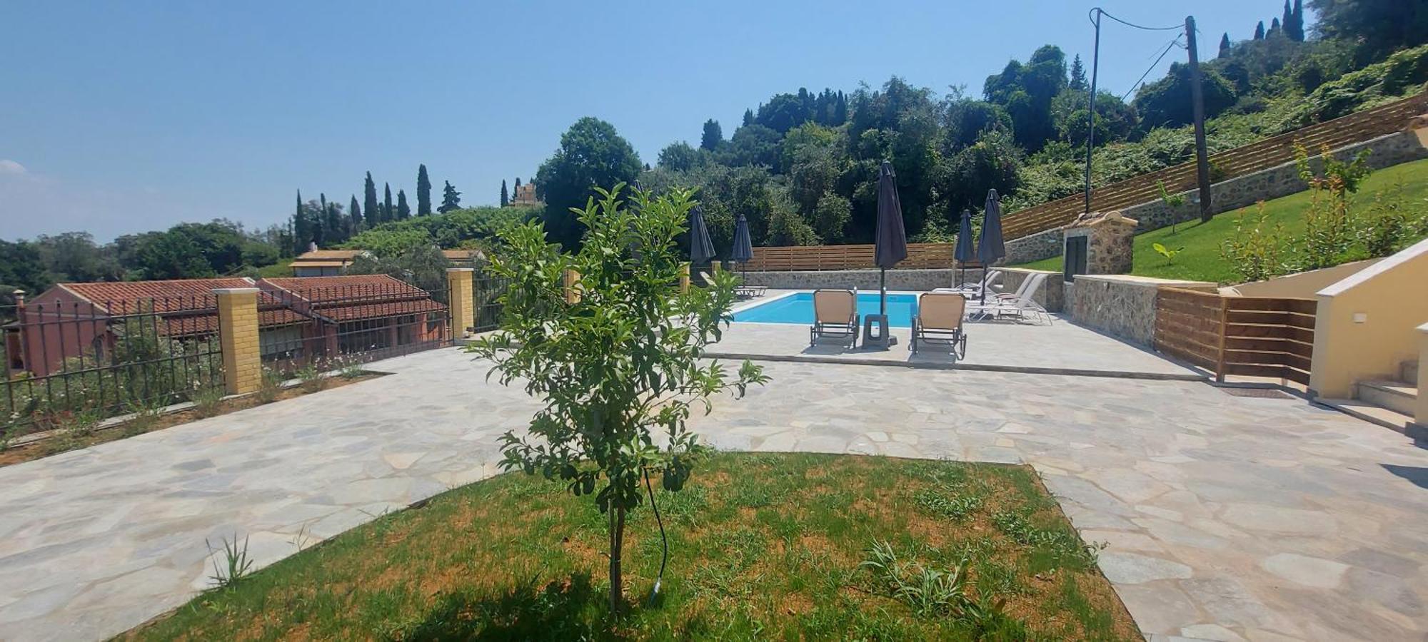 Bosco Verde Corfu Apartments Gouvia Rum bild